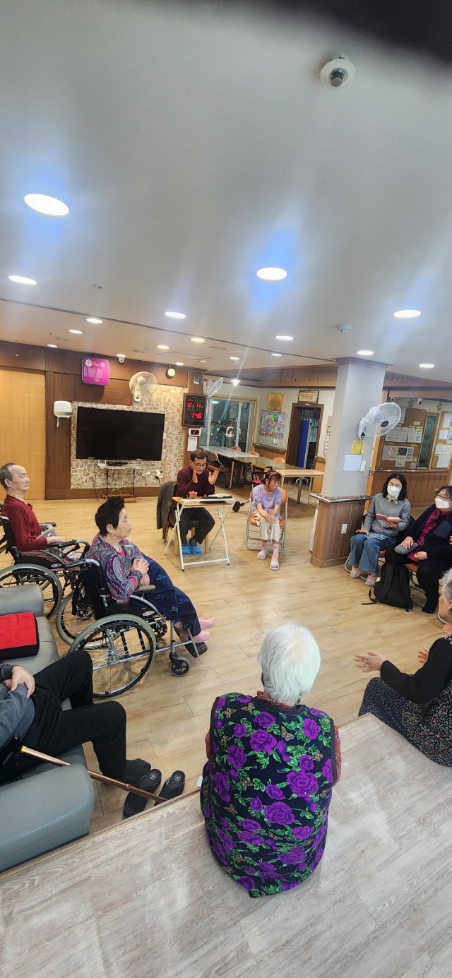 하양재가장기요양기관 활동 - 그룹 활동 프로그램 참여